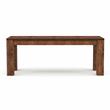 Bowery Hill Farmhouse Rustic Solid Wood Short Bench in Natural Tone