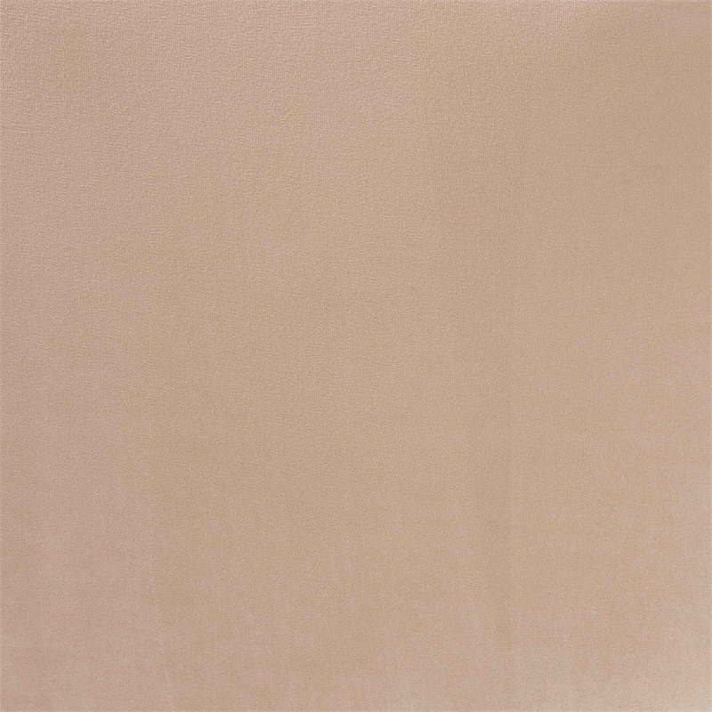 Bowery Hill Glam and Luxe Champagne Beige Velvet Fabric Sofa