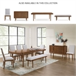 Bowery Hill Modern / Contemporary Wood Dining Server in Brown