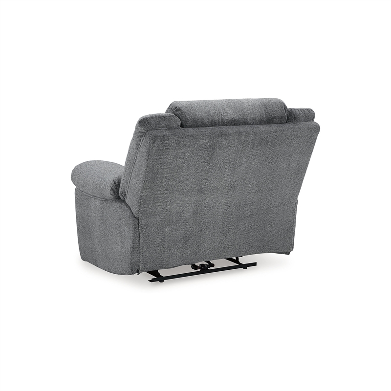 Bowery Hill Modern / Contemporary Polyester Slate Power Recliner
