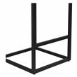 Bowery Hill Metal Square Barstool in Golden Brown (Set of 2)