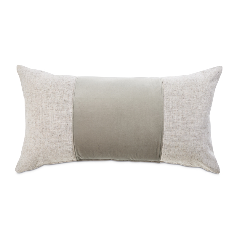 Bowery Hill Contemporary Fabric 3-Piece King Comforter Set - Dove