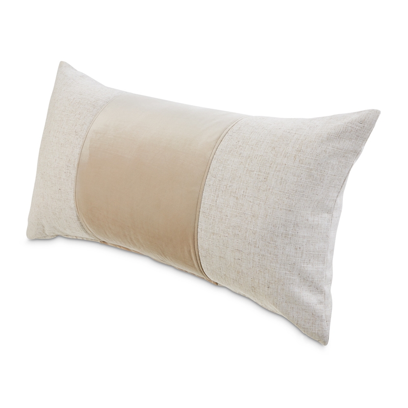 Bowery Hill Contemporary Fabric 3-Piece King Comforter Set - Cream