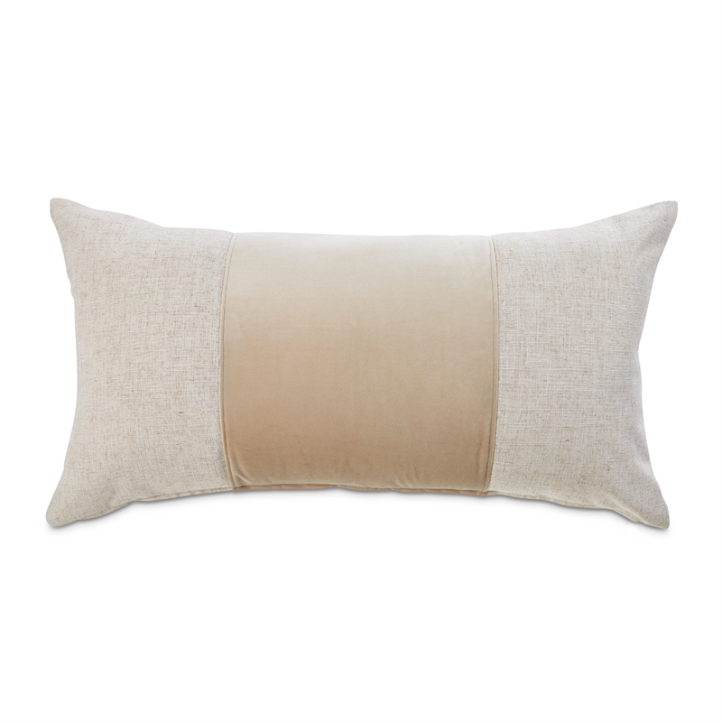 Bowery Hill Contemporary Fabric 3-Piece King Comforter Set - Cream