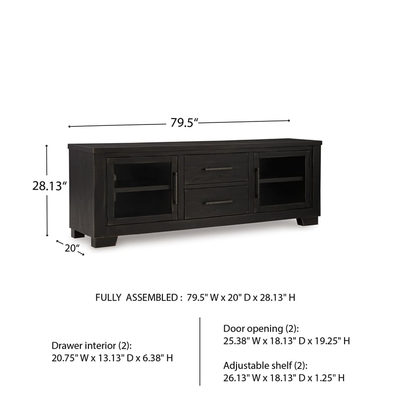 Bowery Hill Contemporary Black 80