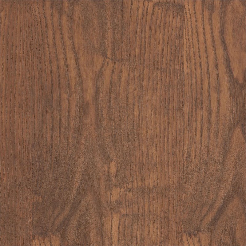 Bowery Hill Mid-Century Ash Walnut Finished Wood 6-Drawer Dresser