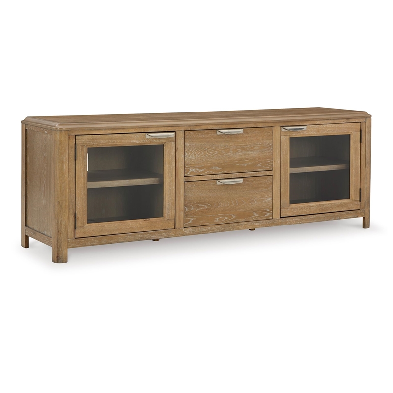 Bowery Hill Contemporary Light Brown 80