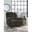 Bowery Hill Polyester Traditional One-pull Reclining Motion Chocolate Recliner