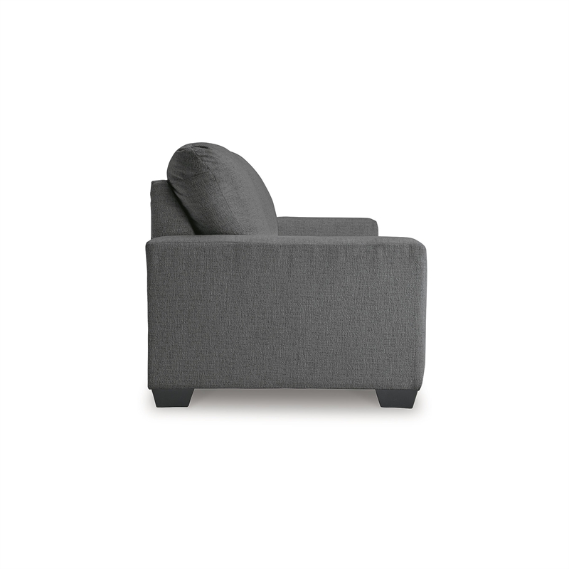 Bowery Hill Contemporary Corner-blocked frame Pewter Full Sofa Sleeper