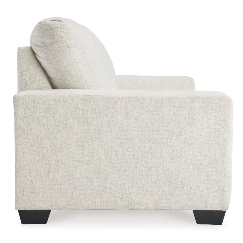 Bowery Hill Contemporary Corner-blocked frame White Full Sofa Sleeper