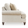 Bowery Hill Transitional Corner-blocked frame Sandstone Loveseat