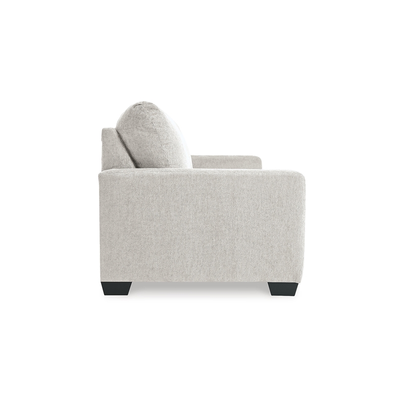 Bowery Hill Contemporary Corner-blocked frame White Queen Sofa Sleeper