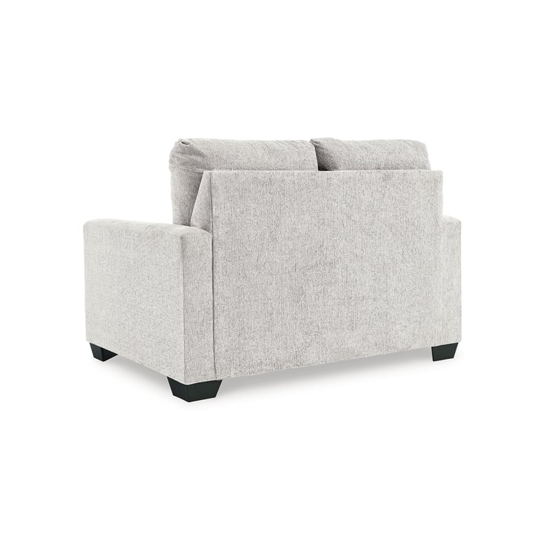 Bowery Hill Contemporary Corner-blocked frame White Twin Sofa Sleeper