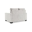 Bowery Hill Contemporary Corner-blocked frame White Twin Sofa Sleeper