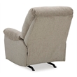 Bowery Hill Polyester Contemporary One-pull Reclining Motion Taupe Recliner