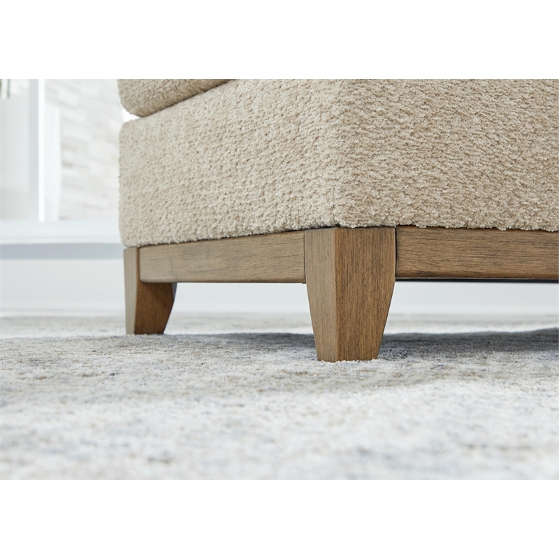 Bowery Hill Polyester Traditional Corner-blocked frame Desert Sofa