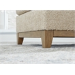 Bowery Hill Polyester Traditional Corner-blocked frame Desert Sofa