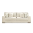 Bowery Hill Polyester Contemporary Corner-blocked frame Sofa