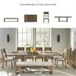Bowery Hill Farmhouse Hardwood Solids Light Brown Dining Server