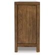 Bowery Hill Farmhouse Hardwood Solids Light Brown Dining Server