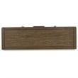 Bowery Hill Farmhouse Hardwood Solids Light Brown Dining Server