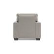 Bowery Hill Polyester Contemporary Corner-blocked frame Stone Chair