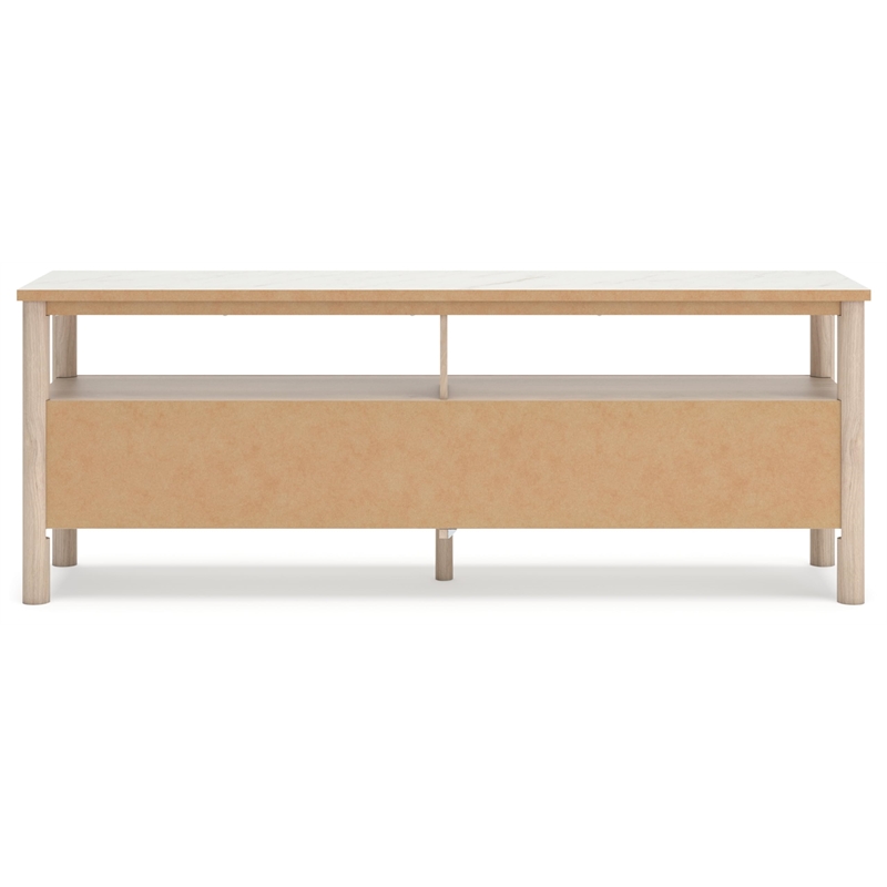 Bowery Hill Contemporary Light Brown & White 72