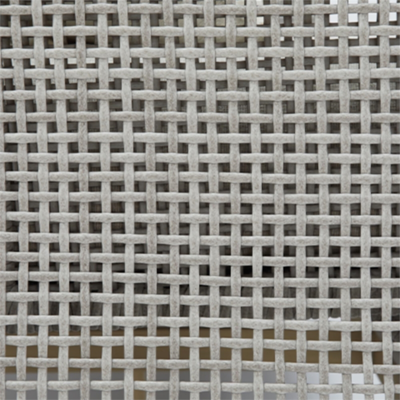 Bowery Hill Wicker / Rattan Coastal Gray Outdoor Loveseat with Cushion