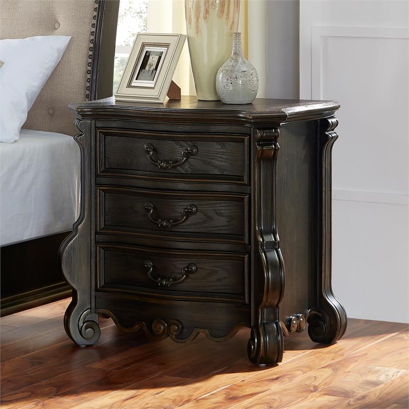Bowery Hill Multi-step Molasses Queen 4-Piece Wood Panel Bedroom Set
