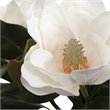 Bowery Hill Glass and Stone Magnolia Flower Centerpiece in Clear