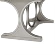 Bowery Hill 7-Piece Engineered Wood Dining Set in Moonlight Gray