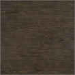 Bowery Hill Contemporary Hardwood Solid End Table in Rich Brown Walnut