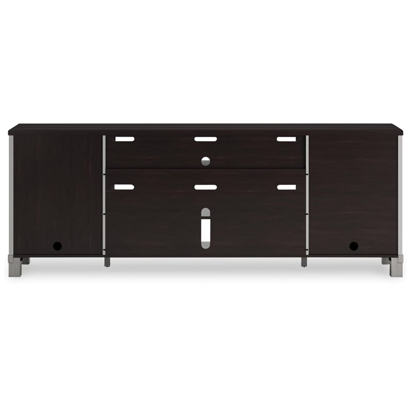 Bowery Hill Contemporary Gray & Brown 88