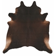 Bowery Hill Transitional Natural Dark Brindle Full Skin in Dark Brown