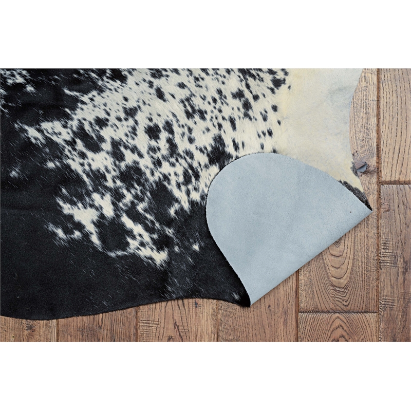 Bowery Hill Transitional Natural Dark Brindle Full Skin in Dark Brown