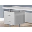 Bowery Hill Computer Desk Home Office Laptop Storage Drawers 60