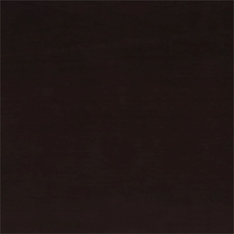 Bowery Hill Contemporary Engineered Wood Shoe Cabinet in Dark Brown