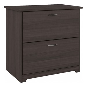 Bowery Hill 2 Drawer Lateral File Cabinet in Heather Gray - Engineered Wood