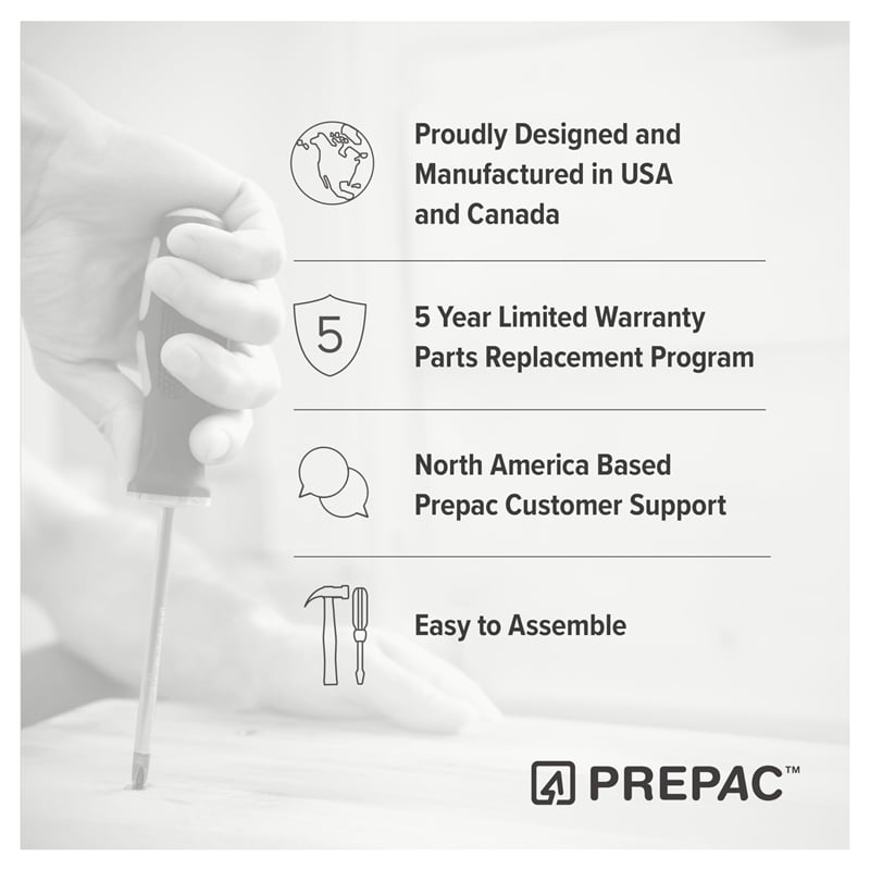 Bowery Hill Contemporary Solid Wood 6 Drawer Lingerie Chest in White