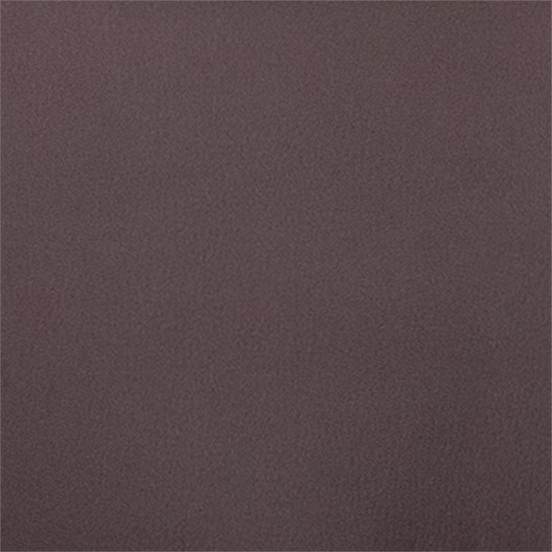 Bowery Hill Contemporary Faux Leather Adjustable Bar Stool in Brown