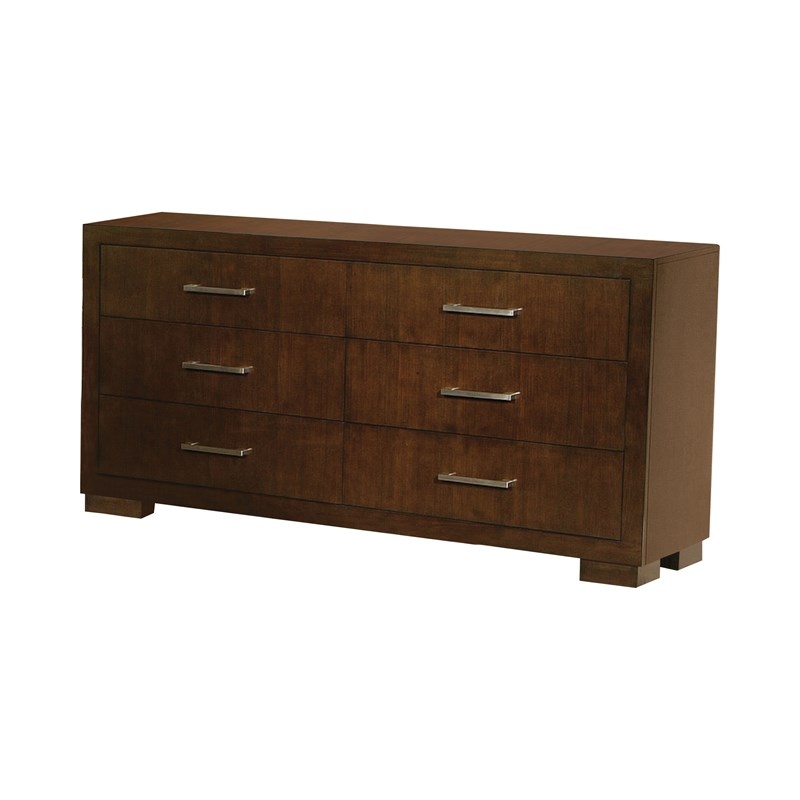 Bowery Hill 4-Piece Wood Eastern King Storage Bedroom Set in Cappuccino