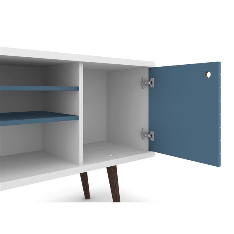 Bowery Hill Solid Wood TV Stand for TVs up to 50