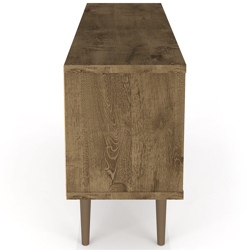 Bowery Hill Transitional Wood TV Stand for TVs up to 50