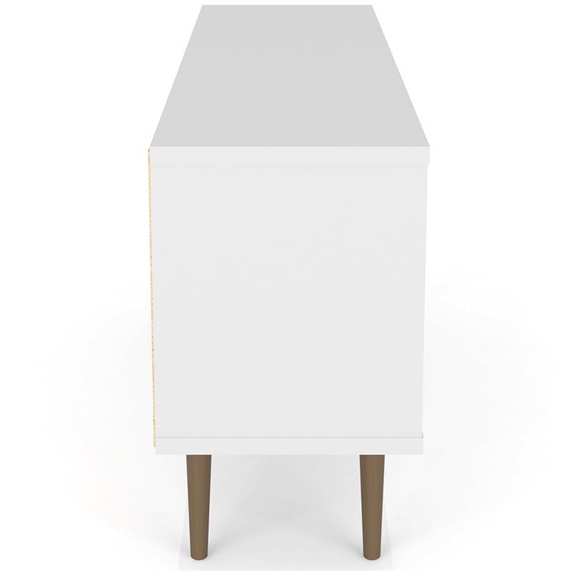 Bowery Hill Mid-Century Solid Wood TV Stand for TVs up to 50