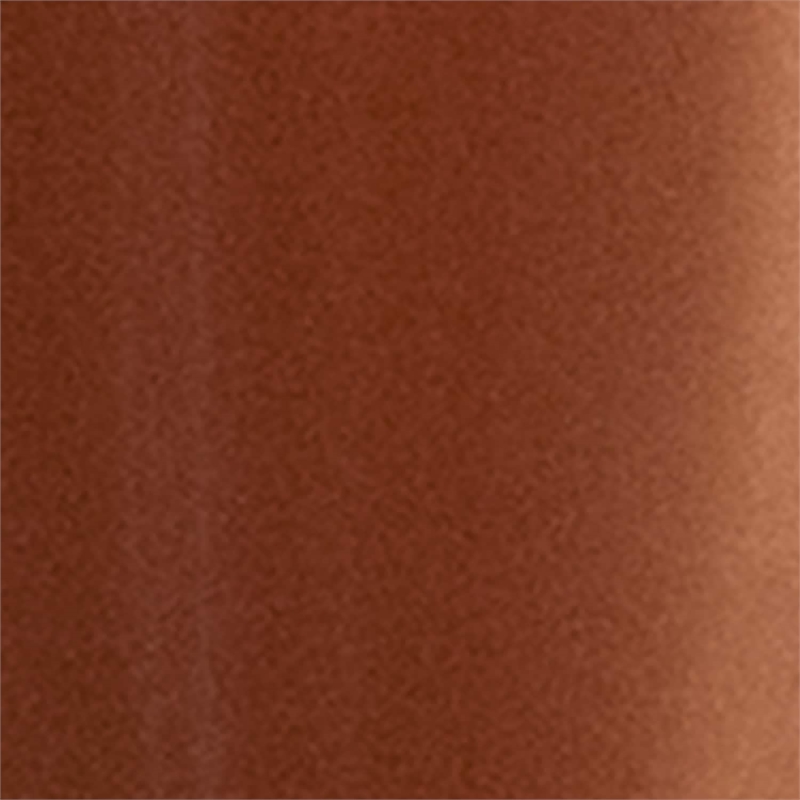 Bowery Hill Metal Dining Side Chair in Copper and Wood Grain