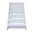 Bowery Hill Shaker Solid Parawood Bookcase - 60