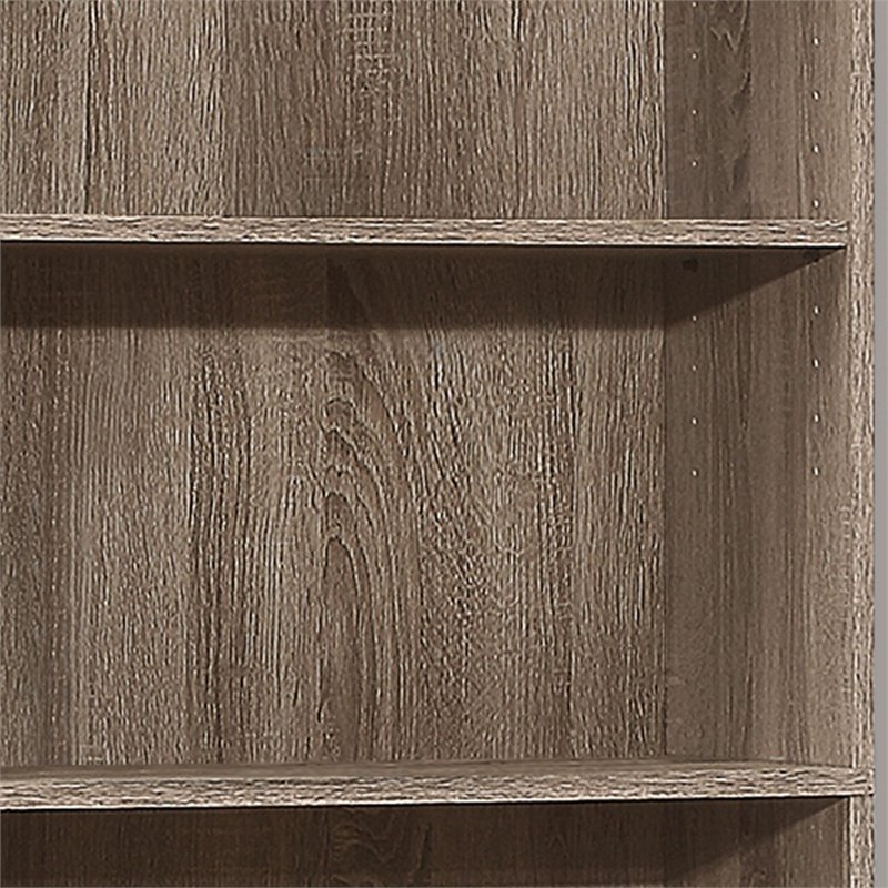 Bowery Hill Bookshelf Bookcase 6 Tier 72