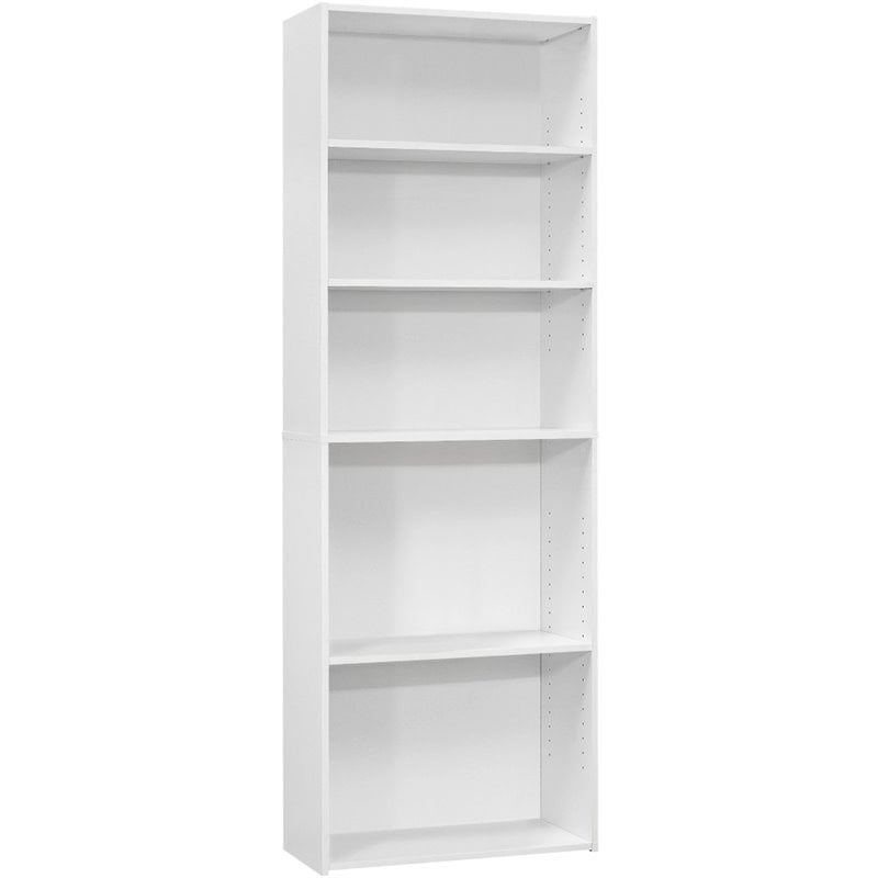 Bowery Hill Bookshelf Bookcase 6 Tier 72