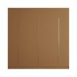 Bowery Hill Engineered Wood 4 Drawer Freestanding Armoire in Maple Brown