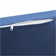 Bowery Hill 5 Piece Polyester Cushion/Pillow Set for Nook in Navy